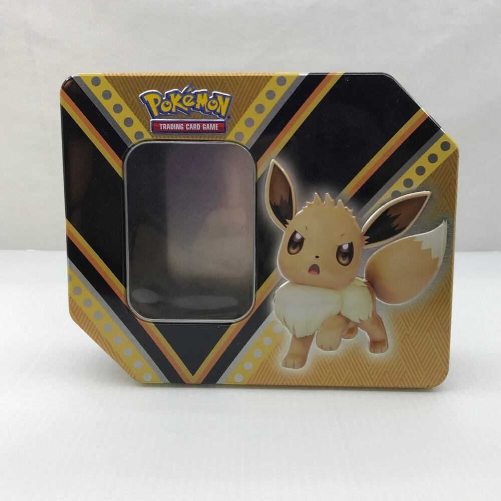 Pokemon TCG V Powers Octagonal Design Metal Tin Only Empty